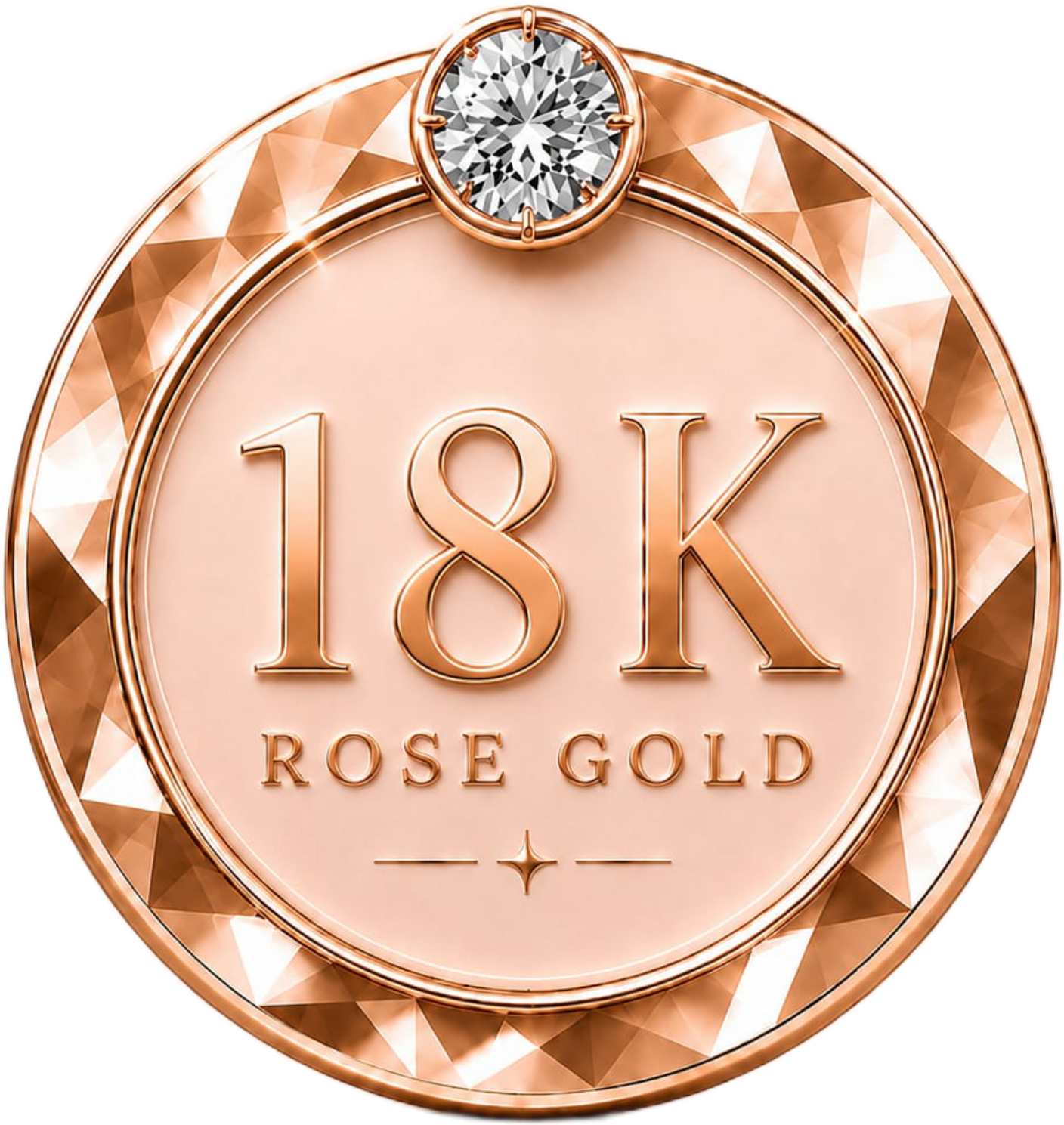 18K Rose Gold