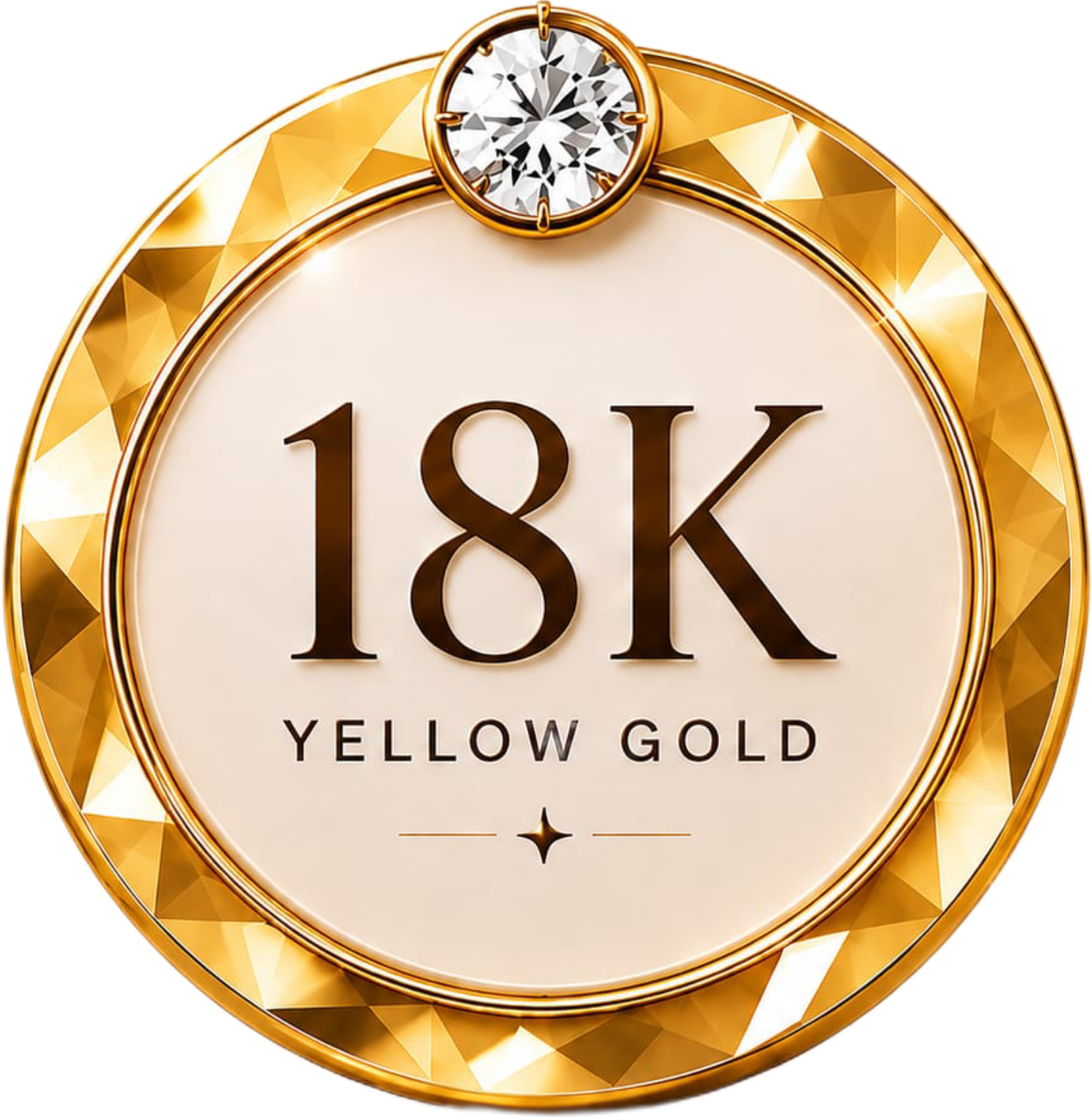 18K Yellow Gold